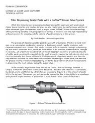 Valve Selection Guid.. - Poly Dispensing System