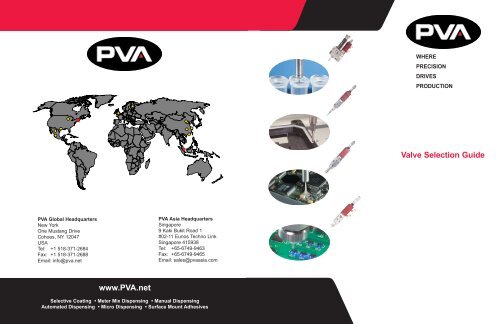 Valve Selection Guid.. - Poly Dispensing System