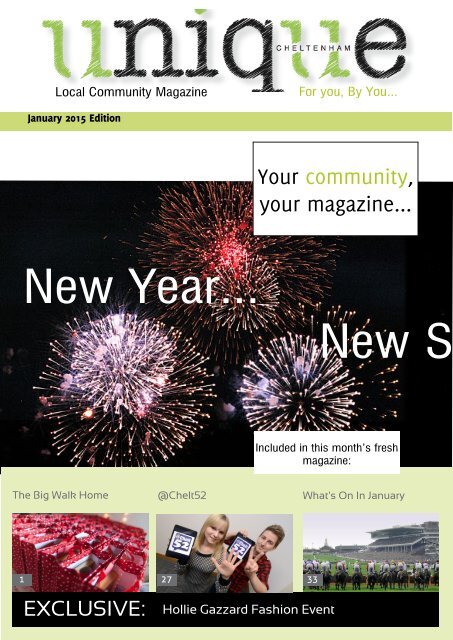 Unique Magazine January 2015