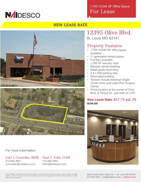 12395 Olive Blvd - NAI DESCO