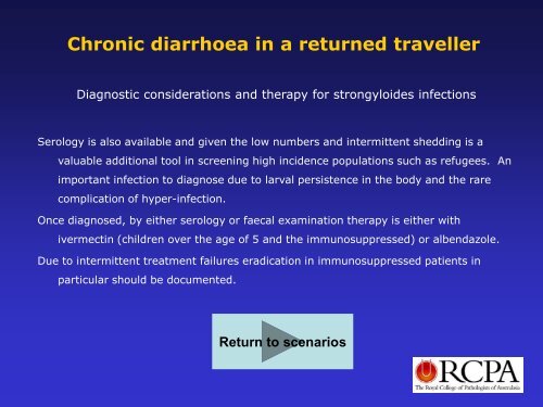 Vomiting & Diarrhoea in a nursing home - Rcpa.tv