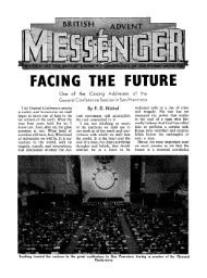 FACING THE FUT - Seventh-day Adventist - BUC Historical Archive