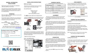 MCM5 Pocket Guide - MEI