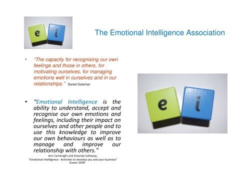 Developing the Emotional Intelligence of Leaders - CIPD
