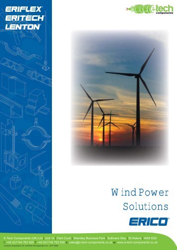 ERICO Eritech Wind Power Solutions 2010.pdf - E-Tech Components