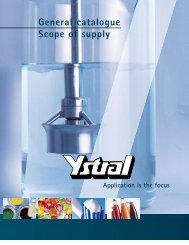 Ystral General Catalogue - Powder Technologies Inc.