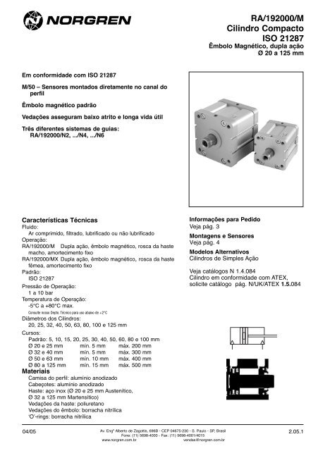 Cilindro Compacto Magna C Ticos Dupla Aa A O Ra 19200m Coppi