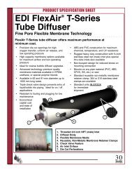 EDI FlexAirÂ® T-Series Tube Diffuser - Hyxo