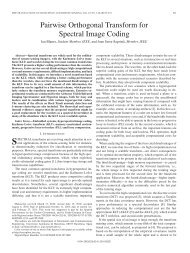 Pairwise Orthogonal Transform for Spectral Image ... - ResearchGate