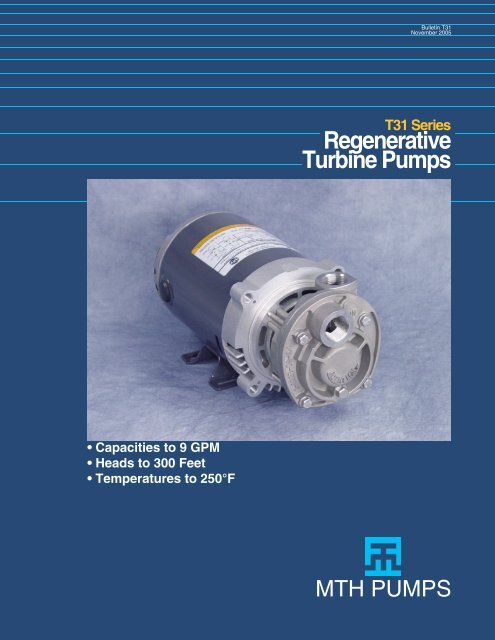 T31, T41, T51 Series - Process Pumps