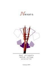 Nexans Medium Voltage Heat Shrinkable Accessories