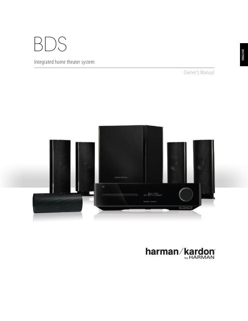 Integrated home theater system Owner's Manual - Harman Kardon