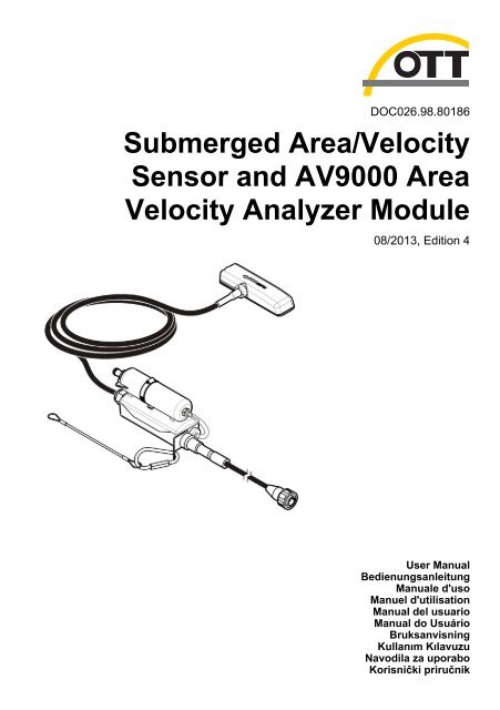 Submerged Area/Velocity Sensor and AV9000 Area ... - Hachflow
