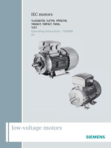 Siemens LV Motors Manual - Rotor UK