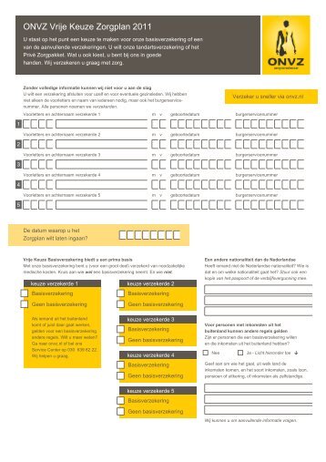 Aanvraag Formulier - zorgkantoorvoordebetuwe.nl