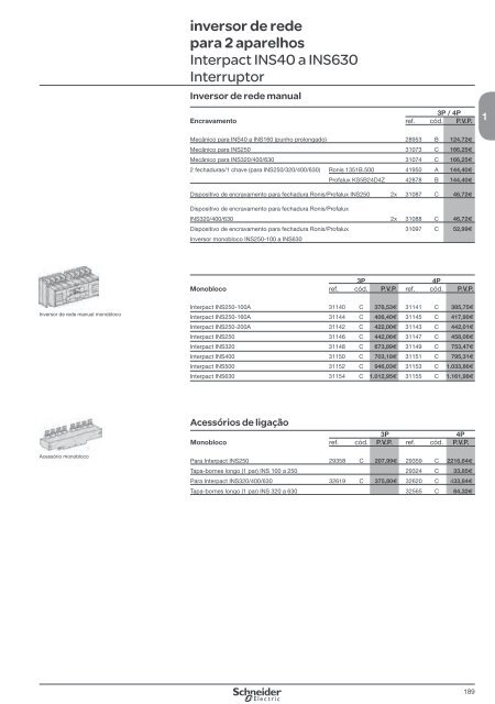 DistribuiÃ§Ã£o ElÃ©ctrica de Baixa TensÃ£o - Schneider Electric