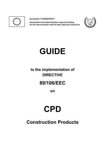 GUIDE CPD - Cyprus Organization for the Promotion of Quality