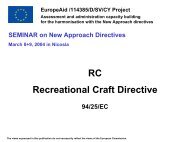 The Recreational Craft Directive