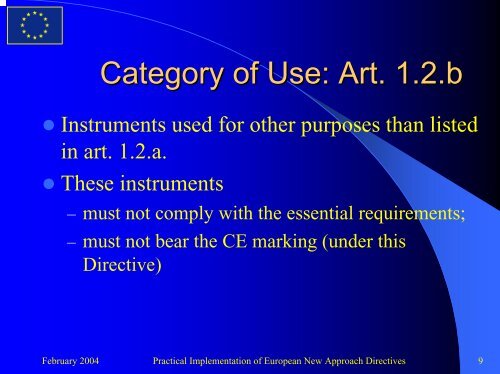 Non-Automatic Weighing Instruments