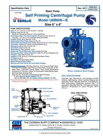 Pioneer Self Priming Series iPumpsi ipdfi North Fringe Pioneer Self Priming Series iPumpsi ipdfi North Fringe