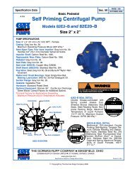 Self Priming Centrifugal Pump