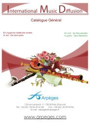 catalogue IMD janvier2012-A4.indd - Arpèges