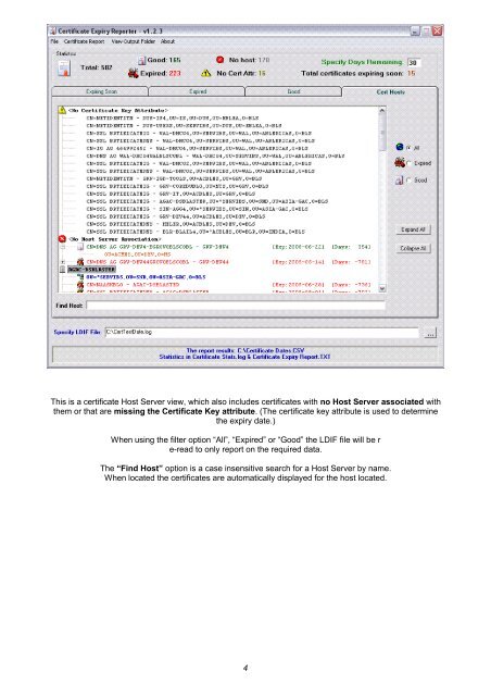 PKI Certificate Expiry Reporter