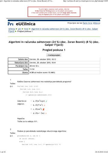 ptri_ Algoritmi in raÄunska zahtevnost.pdf - Hrast