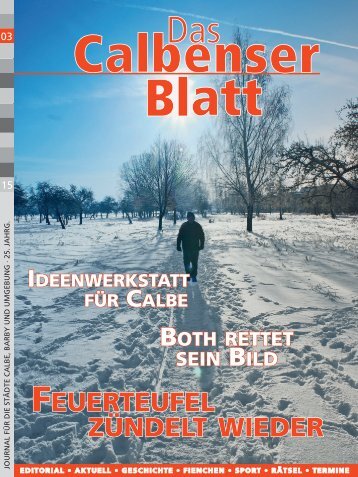 Calbenser Blatt 03/15