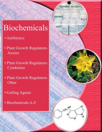Biochemicals - PhytoTechnology Laboratories