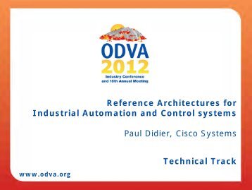 Cell/Area Zone - ODVA