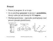 Procesi - Hrast