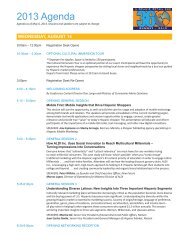 2013 Agenda - Hispanic Retail 360