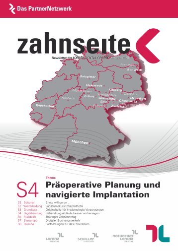 Lorenz Dental - Zahnseite 01/2015