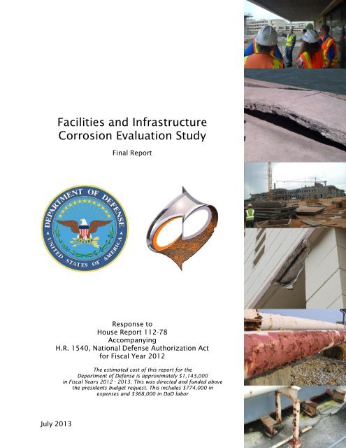 Facilities and Infrastructure Corrosion Evaluation Study - CorrDefense
