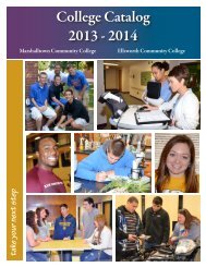 College Catalog 2013 - 2014 - Iowa Valley Community College District
