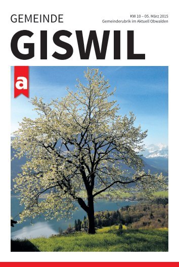 Gemeinde Giswil 2015-10