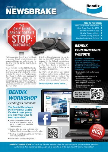 what brake pads for active cruise control? - Bendix