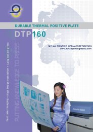 durable thermal positive plate dtp160 - MYLAN Printing Media ...