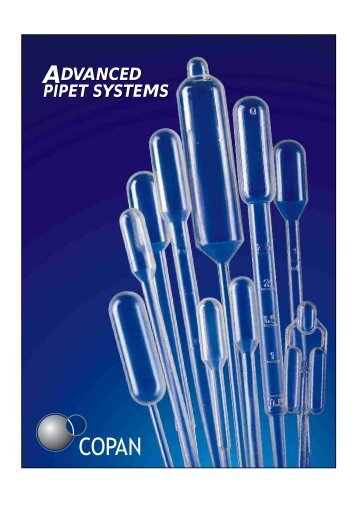 Pipet Brochure - Copan Italia