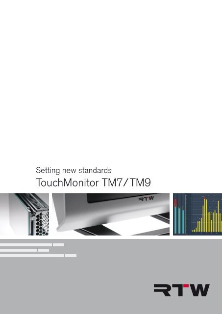 RTW TouchMonitor TM9 and TM7 Brochure - PDF - Aspen Media.