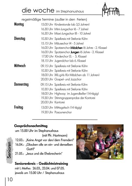 Kirchenstift Mrz.2015 bis Mai.2015