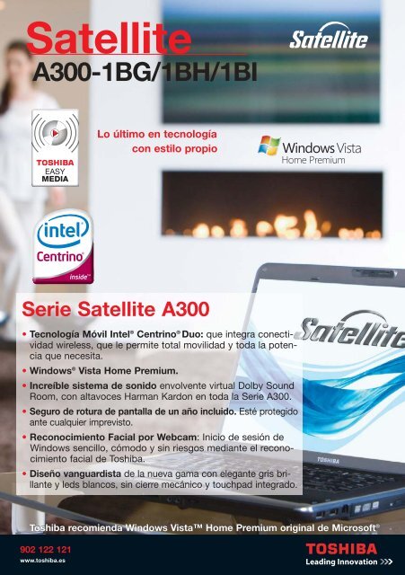 satellite A300-1BG-BH-BI - Toshiba