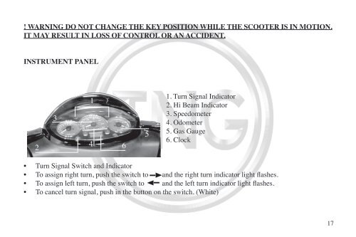 Owner's Manual - TNG Motor Scooters