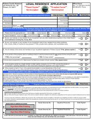 View Legal Residence Application - qPublic