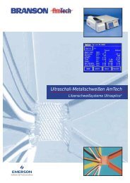 Ultraschall-MetallschweiÃen AmTech