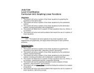 Graphing Linear Functions Integrated Lesson Plan