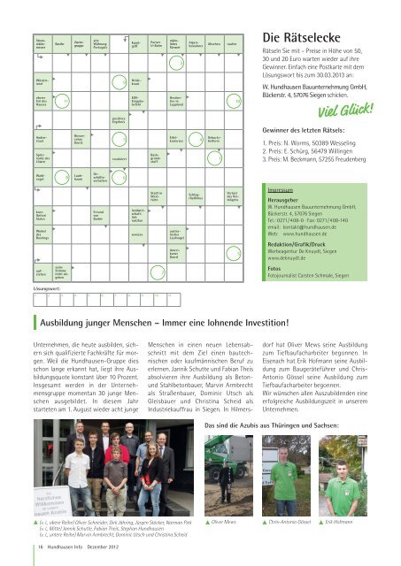 Download - Hundhausen Bauunternehmung