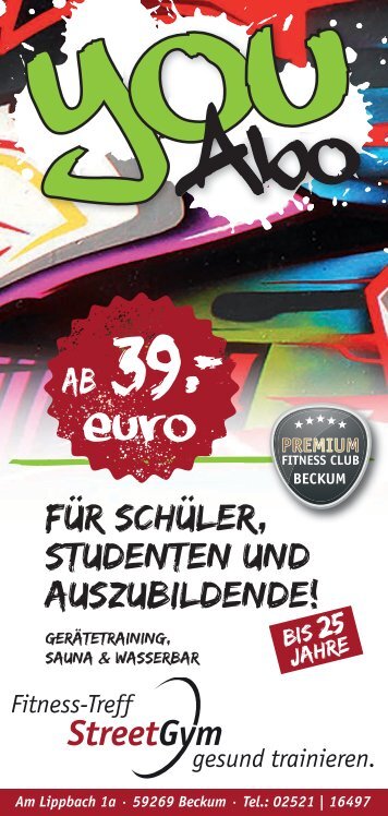 youAbo für Schüler und Studenten