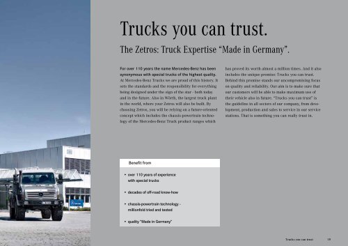 Mercedes-Benz Zetros. - Mercedes-Benz UK